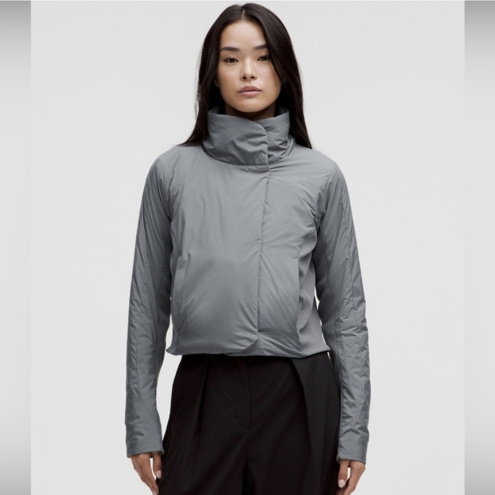lululemon athletica Sleek City Cropped Jacket - Size 4